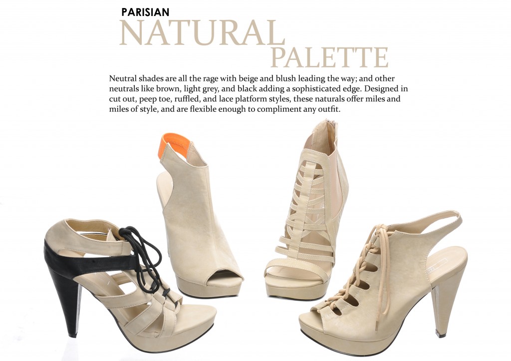 Parisian Shoes SM - Natural Palette 3 NATURAL PALETTE 1024x723 Parisian Shoes by SM Department Store