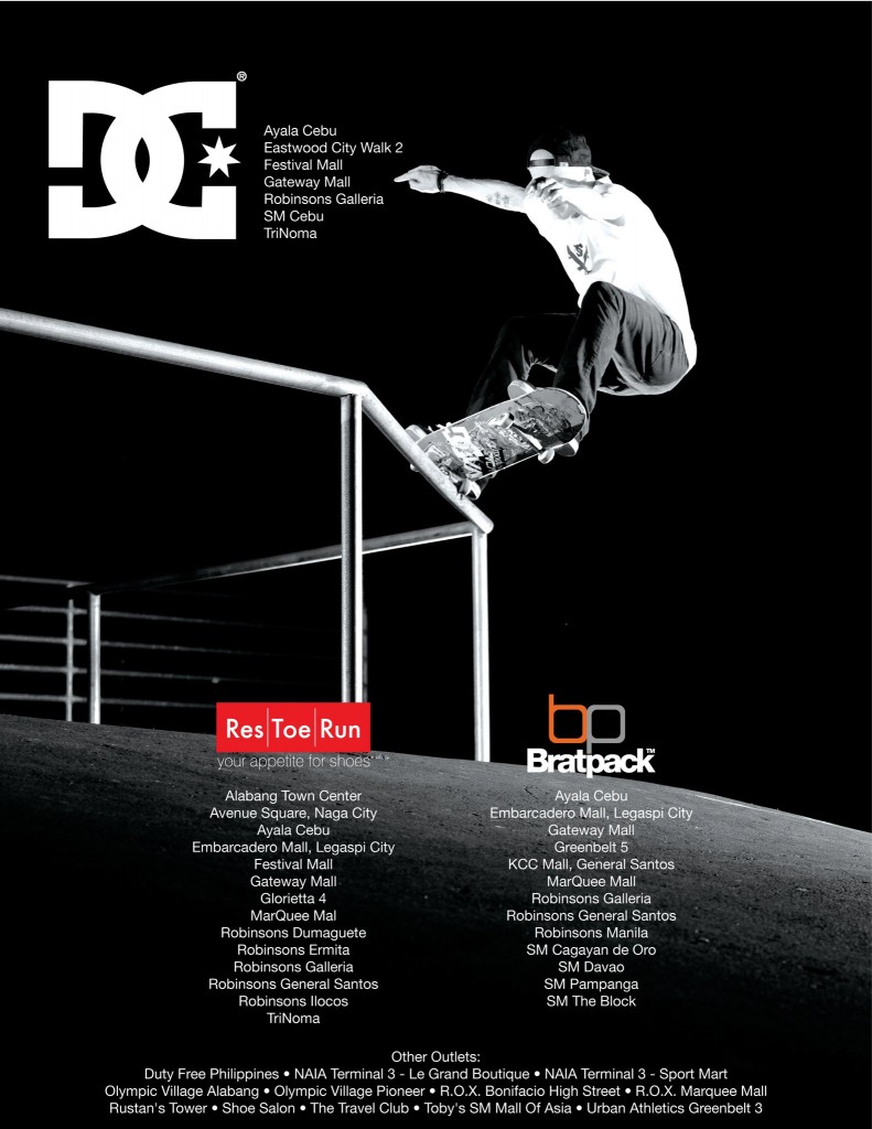 DC Shoes Authorized Stores and Branches 791x1024 DC Shoes Back to School Sale