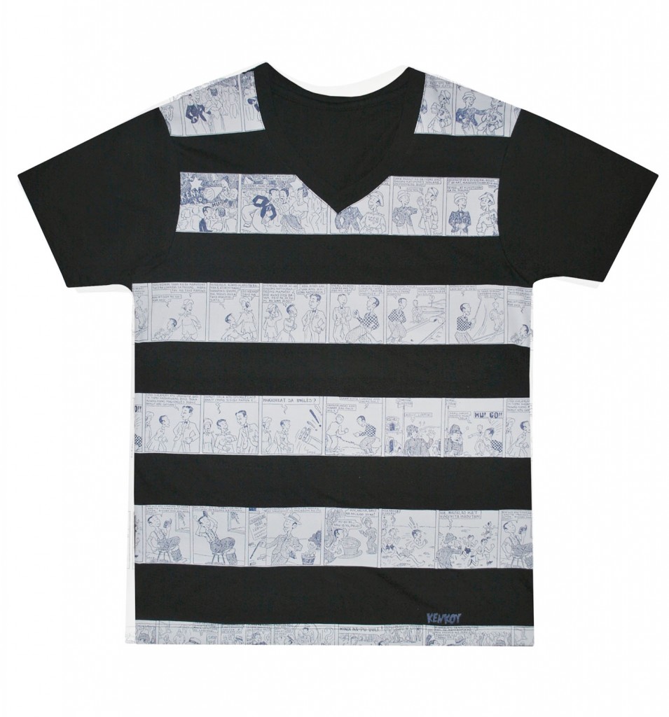 Solo Kenkoy - His&Hers black striped graphic tees P695 mens HisHers black striped graphic tees P695 mens 955x1024 Solo Kenkoy Collection & Online Model Search 2011