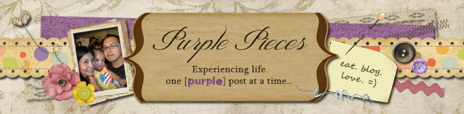 Purple Pieces is a lifestyle blog for mommies