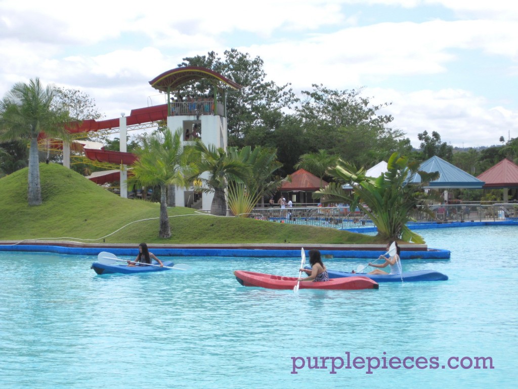 Club Manila East - Boating Area, Adult Pool Behind (Pool Slide)
