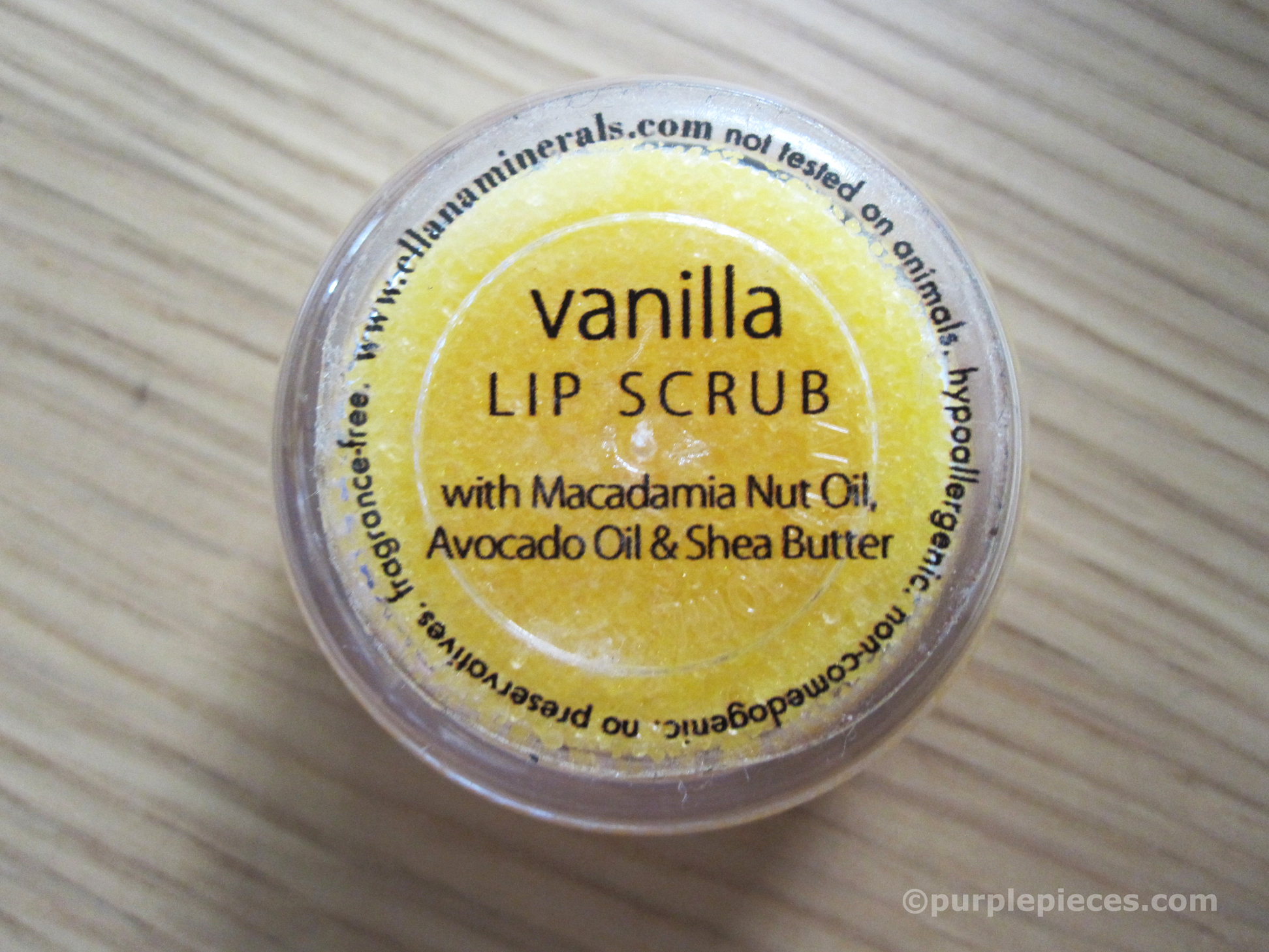 Ellana Vanilla Lip Scrub