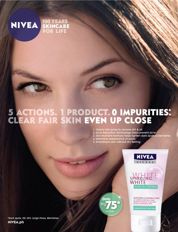 Nivea Sparkling White Acne Oil Control Foam