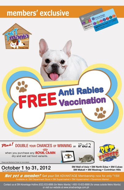 Free Anti-Rabies Vaccination from Pet Express Free Anti-Rabies Vaccination from Pet Express