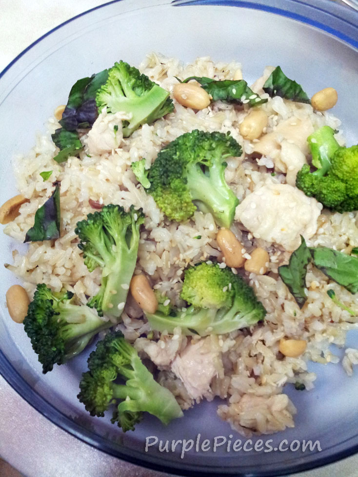 Recipe: Brown Rice with Chicken and Broccoli