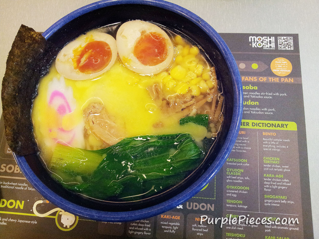 Our Moshi Koshi Ramen Dinner