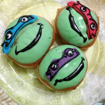 We Love Krispy Kreme Ninja Turtle Donuts