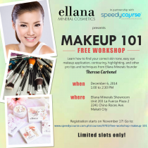 FREE Workshop: Makeup 101 by Ellana Minerals & SpeedyCourse