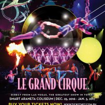 Catch the Electrifying Performances of ‘Le Grand Cirque’  at the Big Dome this Christmas
