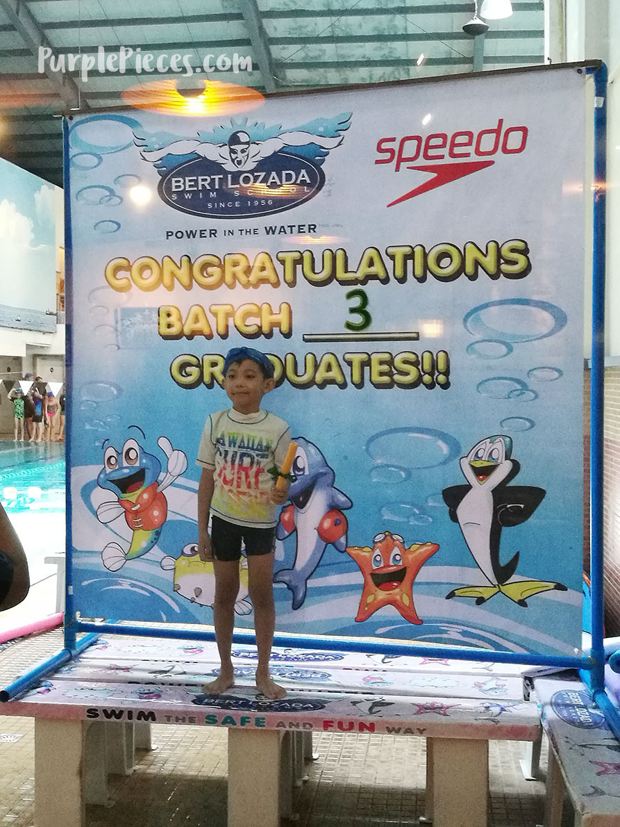 Bert Lozada Swim School in Ace Water Spa QC