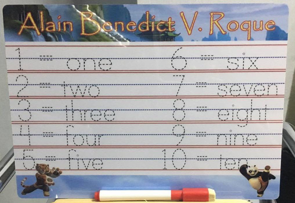 Trace and Erase Writing Boards for Kids from Apple's Variety Shop