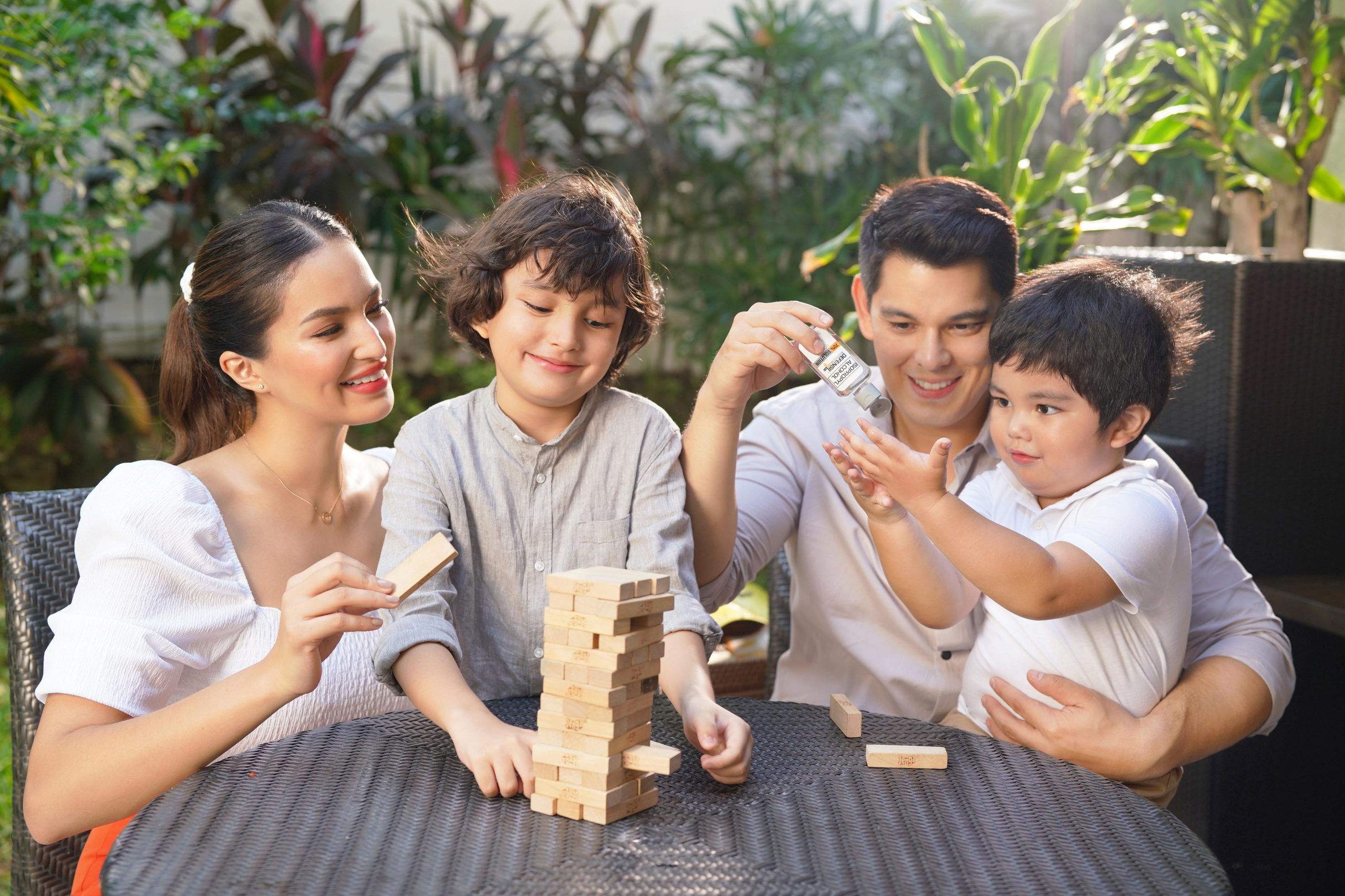 Defensil Isopropyl Alcohol Welcomes Richard Gutierrez, Sarah Lahbati, and Kids as Brand Ambassadors