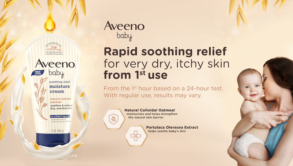 Give your Baby’s #Skinmergency the Rapid Soothing Relief it needs with Aveeno Baby