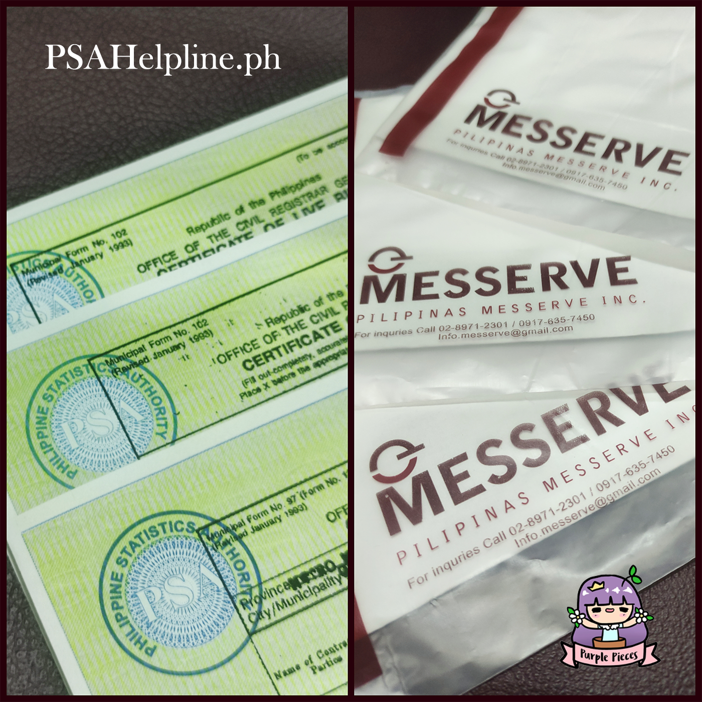 Order PSA Certificates Online via PSAHelpline.ph