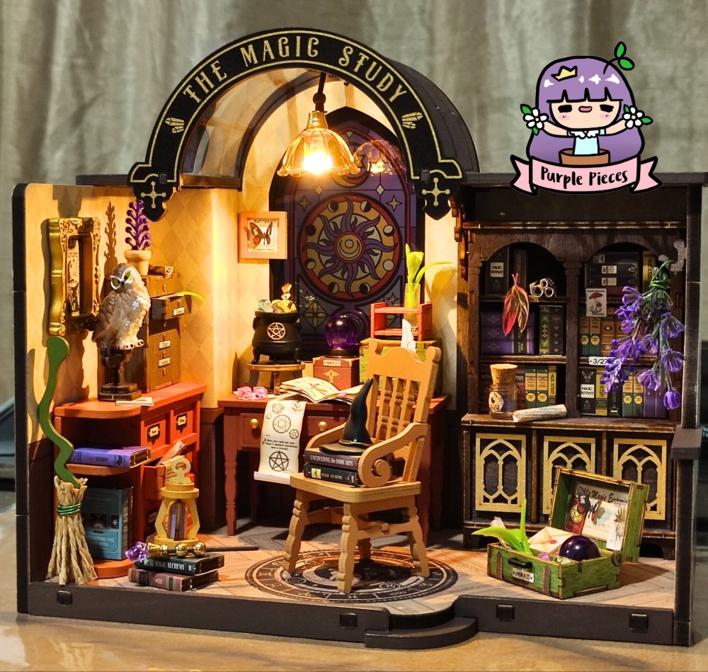 Rolife DIY Miniature House: The Magic Study