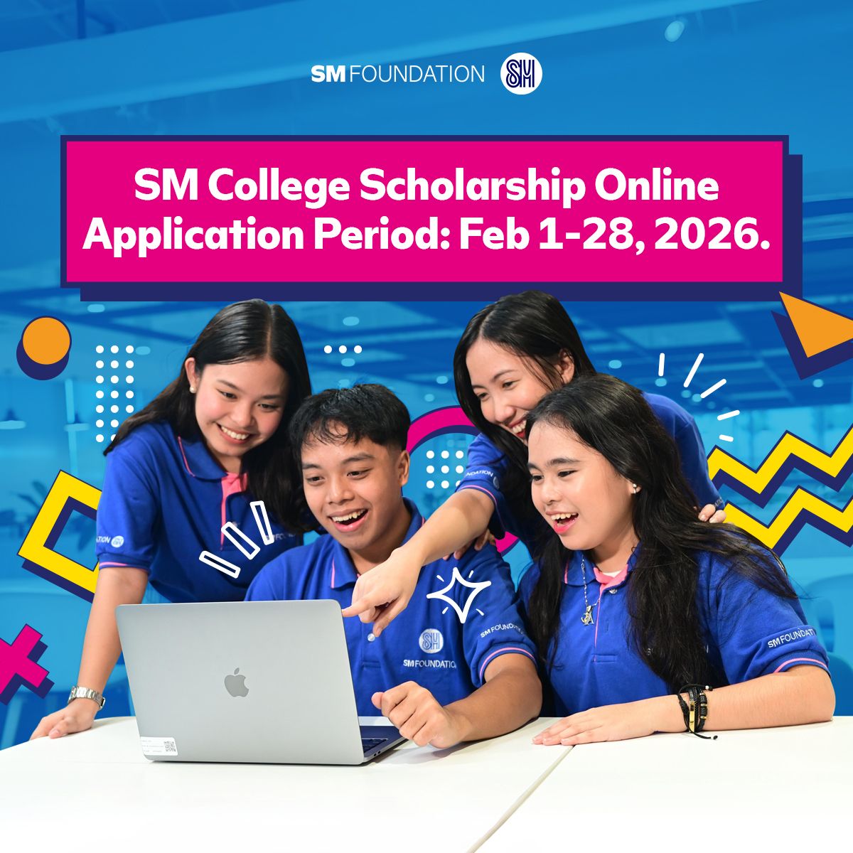 SM Foundation Opens College Scholarship Applications for SY 2026-2027