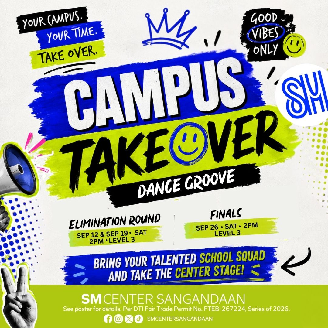 Campus Takeover Brings The Groove To SM Center Sangandaan